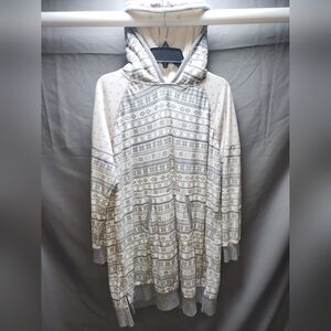 Simply Vera Vera Wang Women's Hoodie Size XL Long Sleeve Fleece Front Pockets